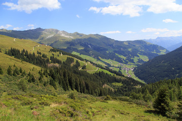 Fototapeta na wymiar Eggalm in Zillertal