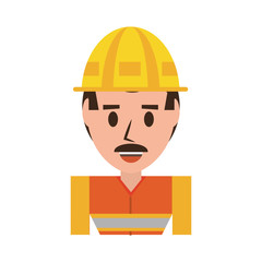 Worker profile cartoon