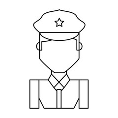 Police officer cartoon