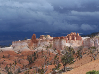 Orage sur Bryce Canyon