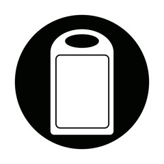 wooden cutting board kitchen equipment vector illustration