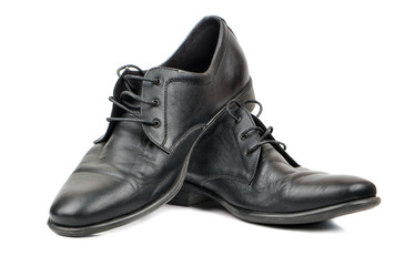Mens black dress shoes