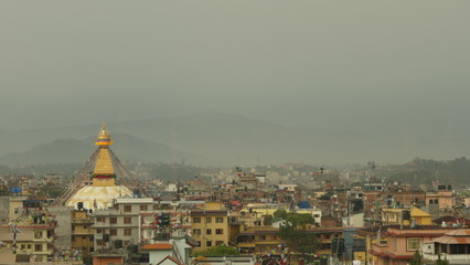 Blick auf Kathmandu, Nepal
