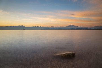 Landschaft Gardersee