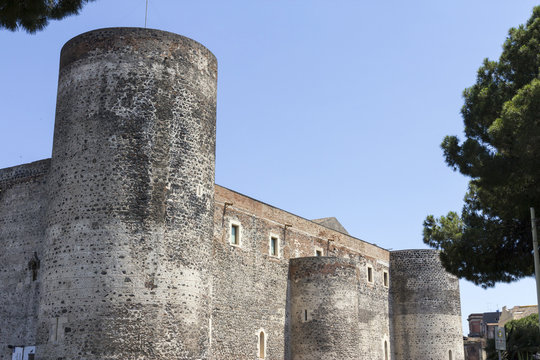 Castello Ursino (Bear Castle) in Catania, Sicily