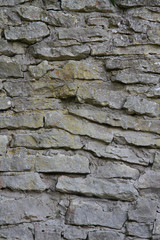 Brick wall.