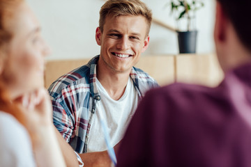Fototapeta premium smiling young man