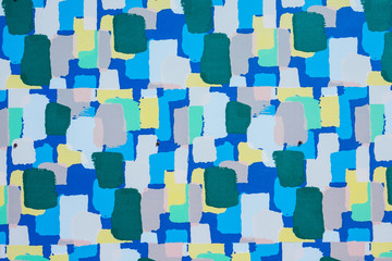 architettura astratta futuristica e moderna nel cielo blu 