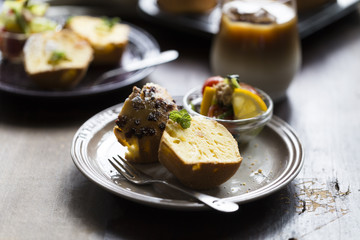 チョコチップのパウンドケーキ