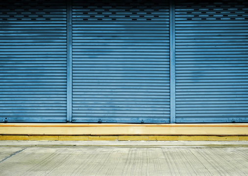 Corrugated metal sheet,Slide door ,Roller shutter texture