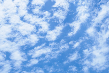 blue sky with clouds nature abstract background