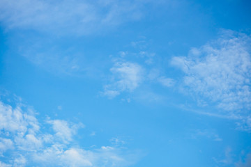 blue sky with clouds nature abstract background