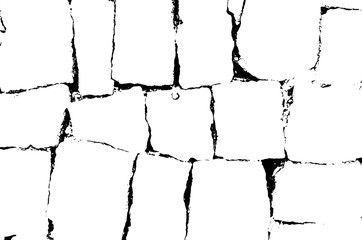 Brick texture. Grunge stone packground. Vector pattern.