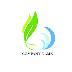 Leaf Creative Concept Logo Design Template