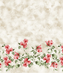 border flower pattern 