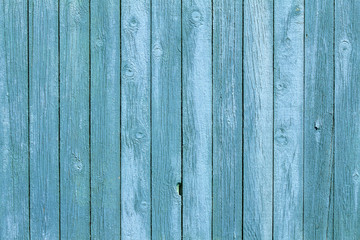 Fototapeta premium Vintage wooden boards of blue color as background