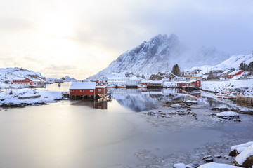 Sund village on Lofoten Islands