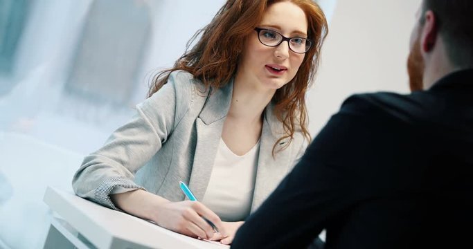 Job application interview