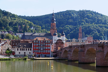Fototapeta na wymiar Heidelberg alte Brücke