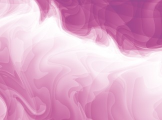 Pink and white modern abstract fractal art. Bright background illustration with a chaotic pattern. Creative graphic template, free style. For projects, layouts, designs, banners, skins, book covers.