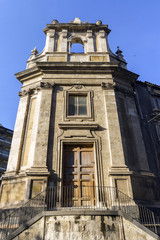 Baroque building in Catania, Italy