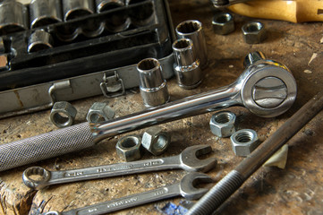 Tools on Workbench - 168081387