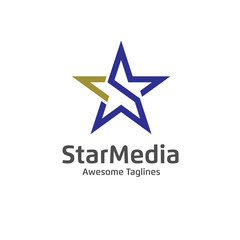 Star color vector logo,Star color icon, star rating, rank. Star astrology symbol. Star icon logotype. Sport star logo. Astronomy star logo