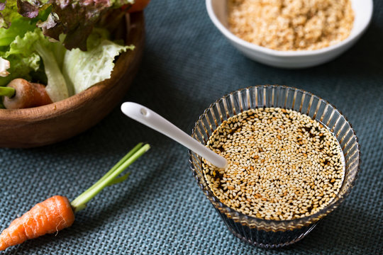 Soy sauce with Toasted Sesame salad dressing
