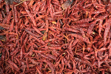 dry roasted red chilli