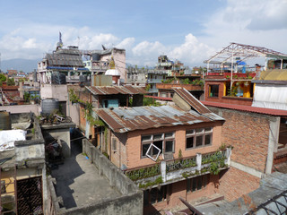 Thamel, the tourist place of Kathmandu - capital of Nepal