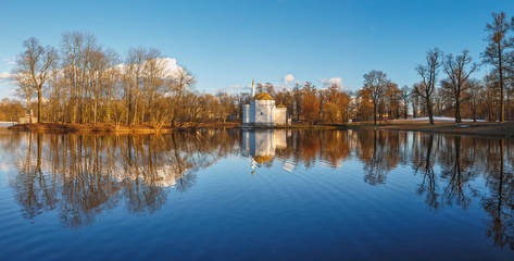 In the Catherine Park, Pushkin, Tsarskoe Selo, St. Petersburg