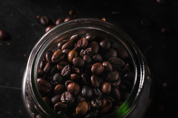 Coffee Beans in Jar