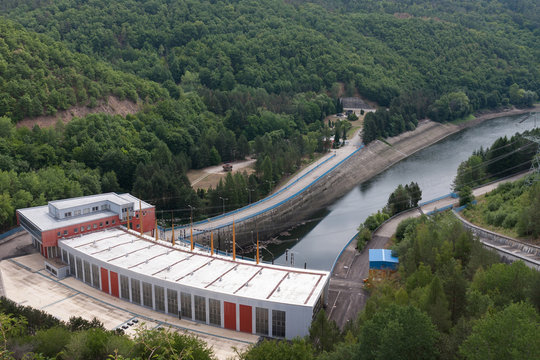 Dalesice hydro power plant on the Jihlava river