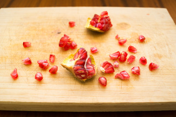 pomegranate pommegrenade apple of Grenada 