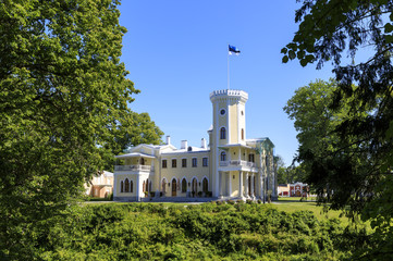 Castle of Keila Joa in Estonia