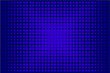 Halftone pattern. Comic background. Dotted retro backdrop with circles, dots. Vector illustration. 