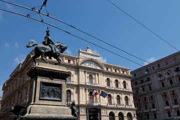 Place of Borsa, Naples