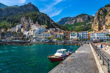Fotobehang Kust Amalfi Coast  © Jeff McCollough