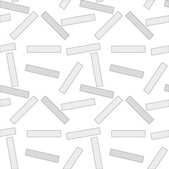 Multicolored seamless pattern with different figures. Vector abstract chaotic texture with geometrical shapes. Simple figures background.