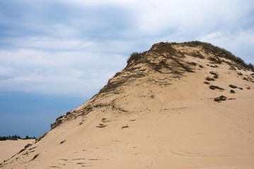 Sand dunes in Leba, Poland
