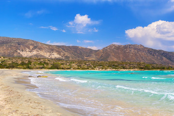Elafonissi beach on Crete, Greece