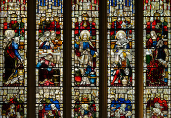 Bath Abbey Perpendicular Gothic Window