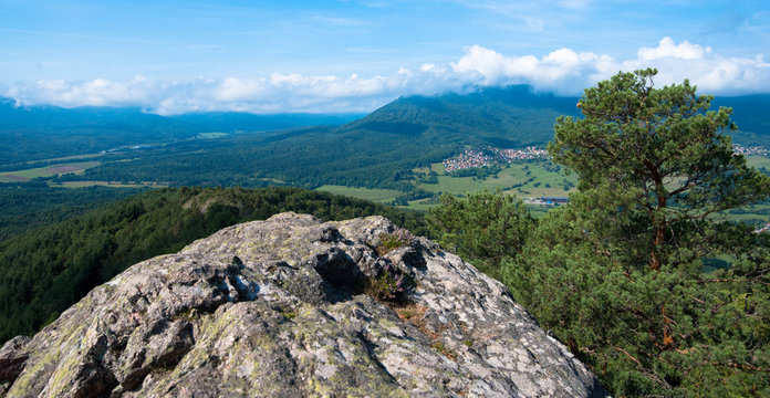 Vogesenblick vom Falkenstein