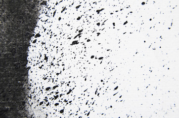 Texture of wall surface. Graphic image. Background. Dirt, grunge, stains. Drops, ink, stain, paper, feather