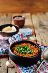 Cabbage Lentil stew