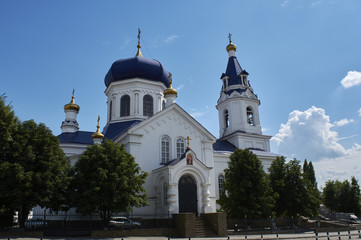 Fototapeta na wymiar St. Michael the Archangel in Novocherkassk, Russia