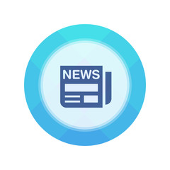  Paper Flat Cirlce Button