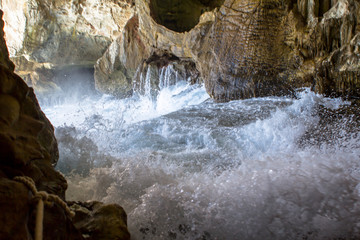 Inside the Cave of Neptune on Sardinia, Italy © robertdering