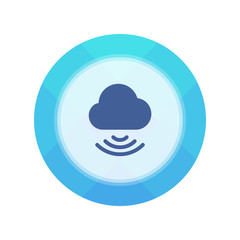  Paper Flat Cirlce Button