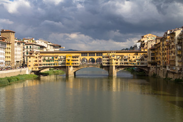 Fototapeta premium Ponte Vecchio in Florence, Italy.